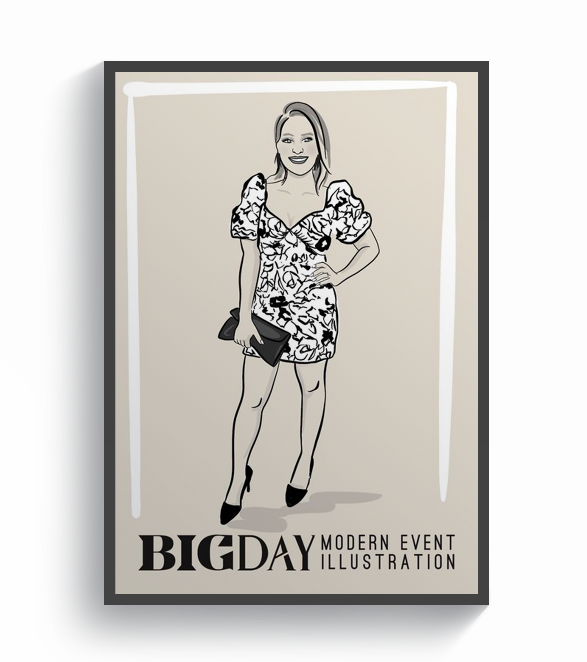 Modern Luxury Wedding Black and White Party @ Union Trust