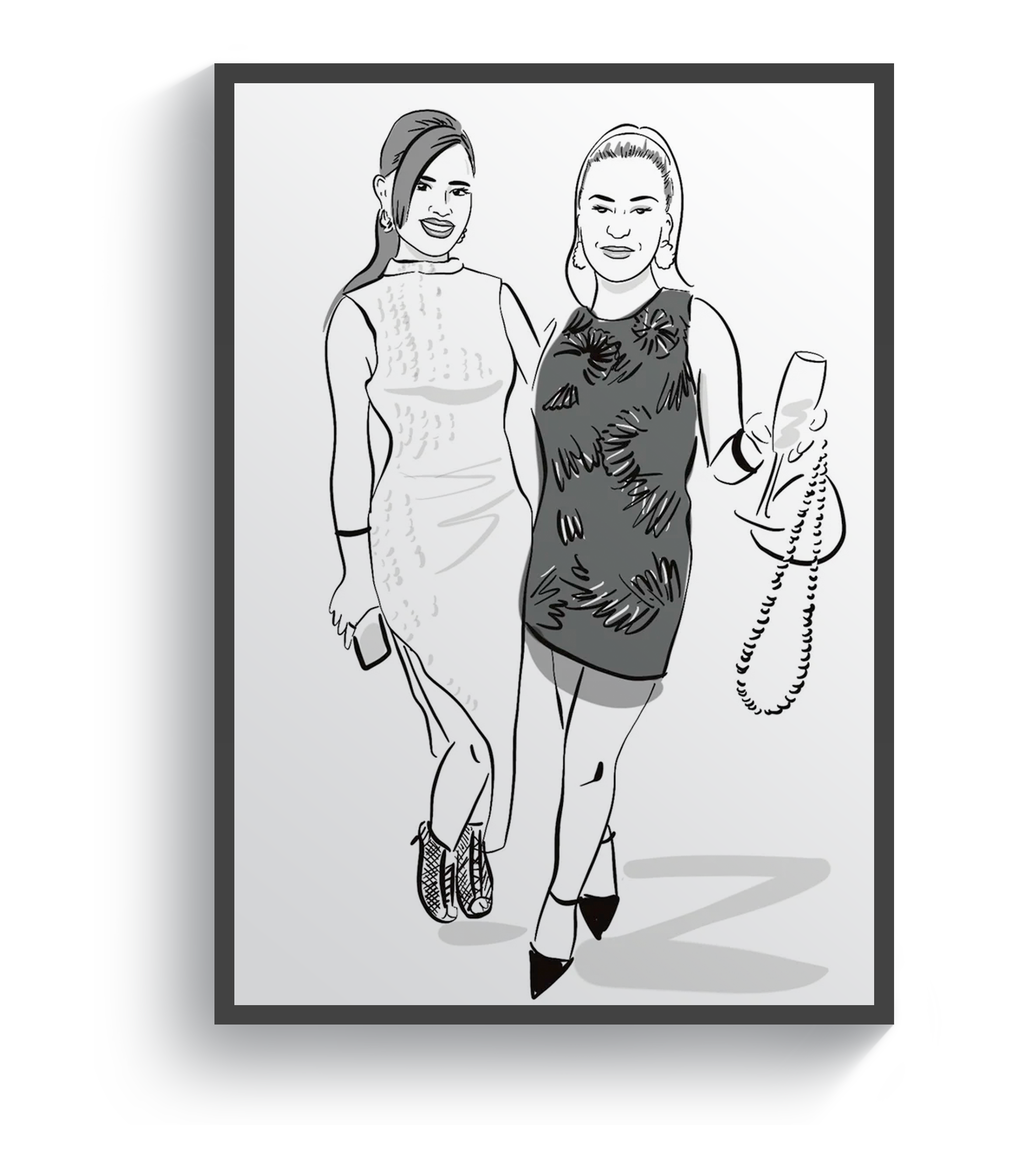 Modern Luxury Black + White Party 
