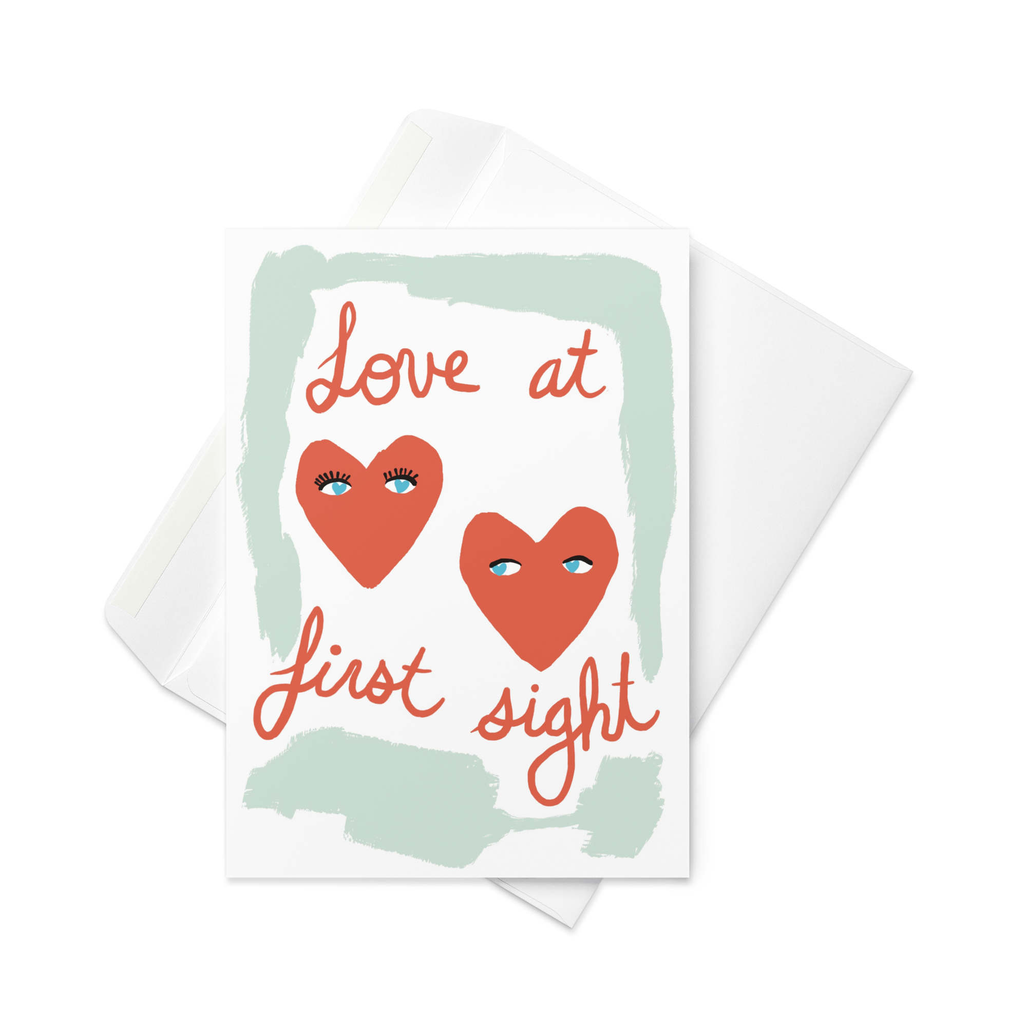 Love At First Sight Greeting Card
