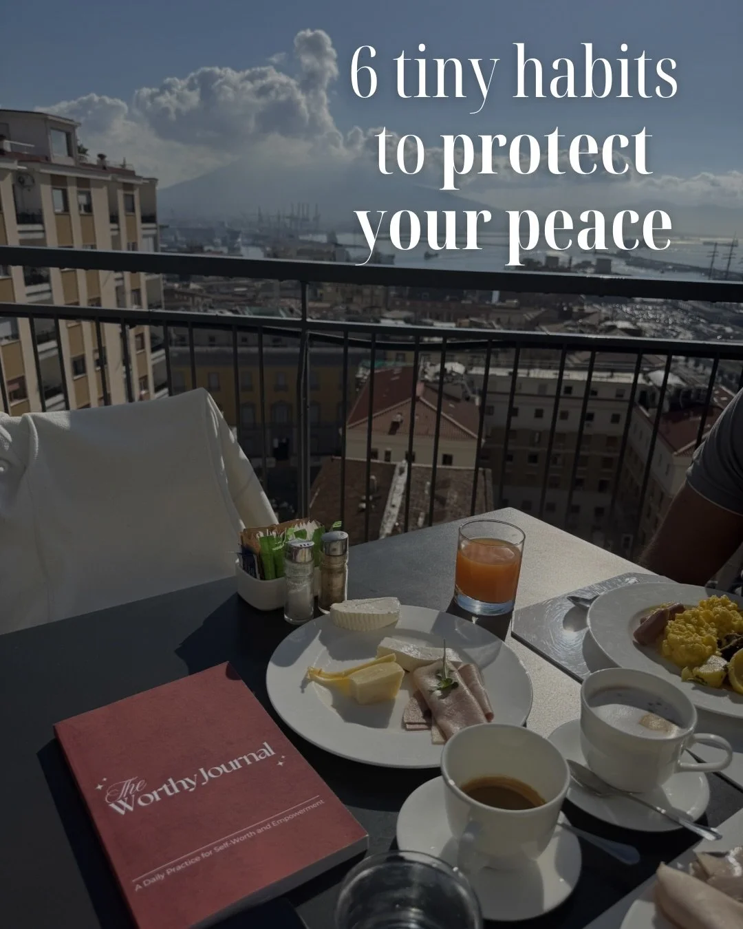 Peace isn&rsquo;t about having a perfect life. It&rsquo;s about how you choose to live inside your life.

The way you move.
The way you respond.
The way you protect your energy.
The way you trust yourself.

These tiny habits don&rsquo;t look drastic&