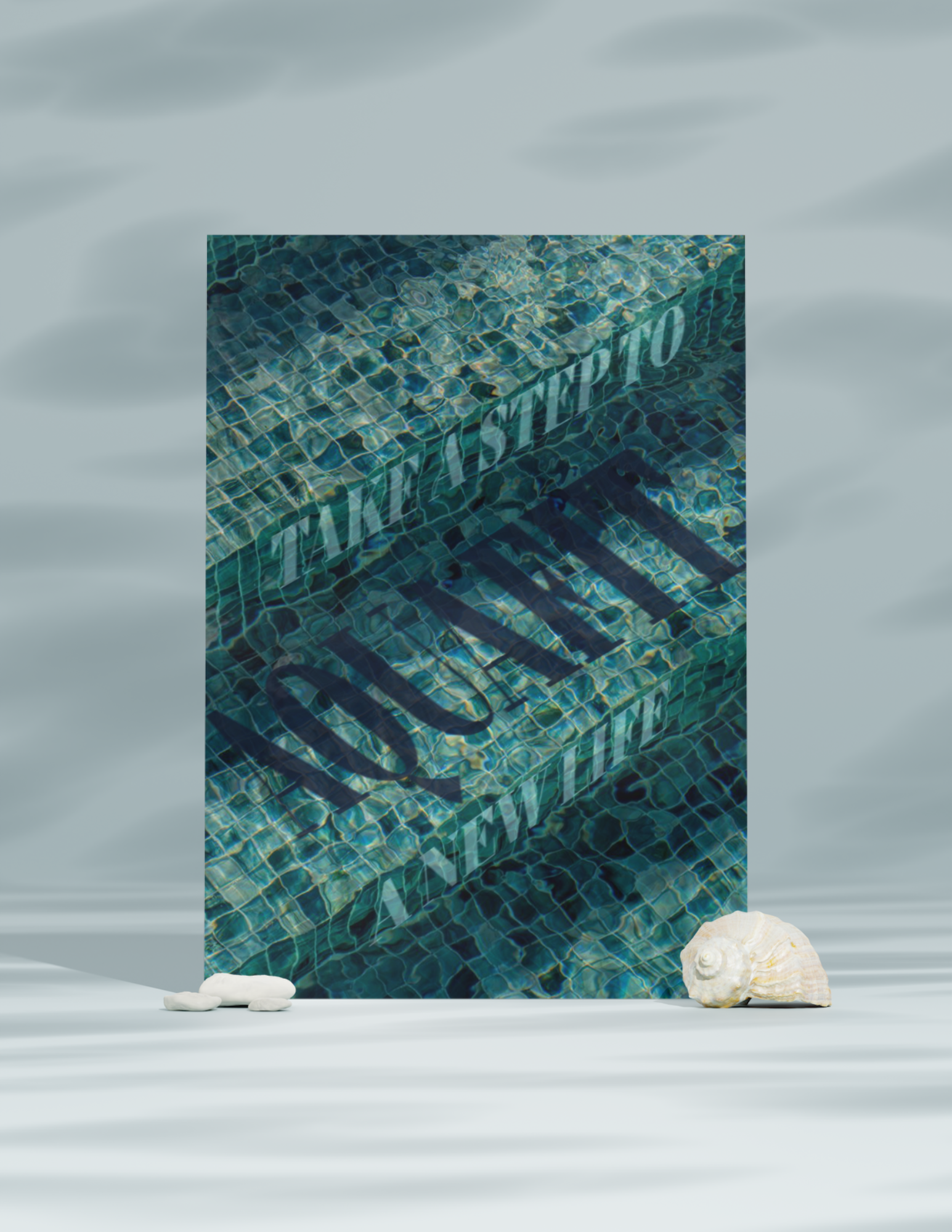 Unique print design for a wellness store—crafted to reflect the brand’s calming and holistic essence, with vibrant visuals and thoughtful messaging that connect with health-conscious customers.