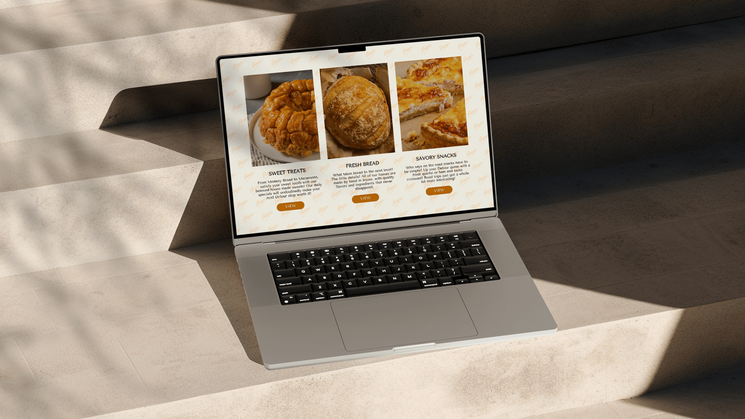 Custom website design for a bakery—crafted to showcase delicious offerings and create an inviting, user-friendly experience. Designed to entice customers and elevate the bakery’s online presence.