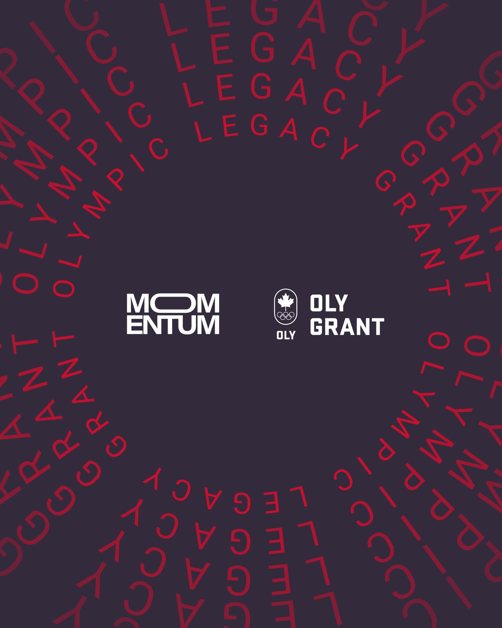 We&rsquo;re proud to share some exciting news we've been sitting on!

MOMentum is a 2025 OLY Canada Legacy Grant recipient, awarded by the Canadian Olympic Committee and the Canadian Olympic Foundation. 🇨🇦

This grant supports our mission to ensure