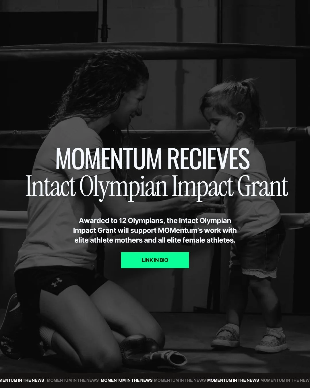 We are so excited to share some good news! 🎉

Our co-founder Jill Moffatt was awarded the Intact Olympian Impact Grant on behalf of MOMentum to support our programming this coming year. She&rsquo;s one of 12 Olympians to receive it, including athlet