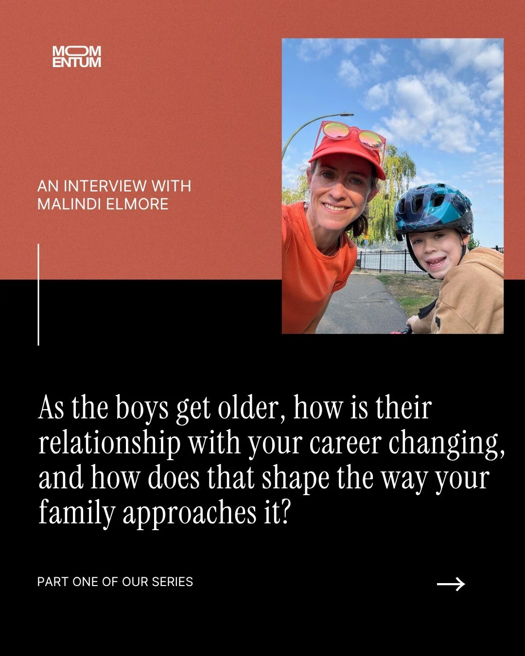 &ldquo;It&rsquo;s important for them to feel like this is part of their story too.&rdquo; 💬

Malindi Elmore has been to three Olympics, and like other moms, she still has to negotiate whether her kid really needs that midnight snack.

We sat down wi