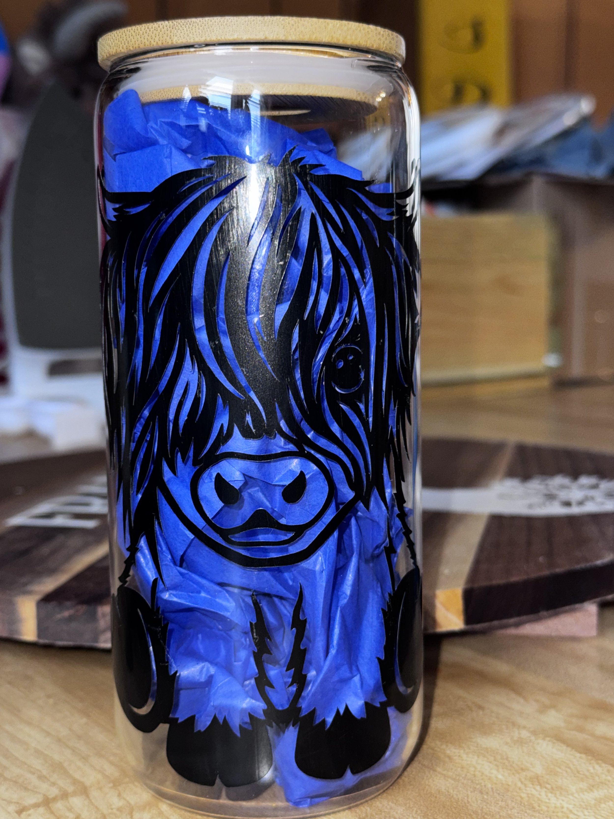 Feeling Moody 20oz Glass Tumbler