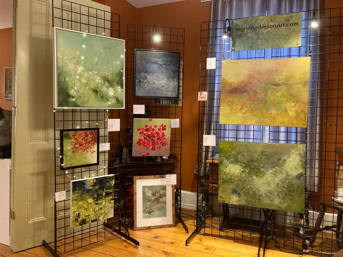 And away we go!  We&rsquo;re stops 23 and 24 on this year&rsquo;s @northumberlandstudiotour.  @brenda.sullivan.007 and I are here at 81 3/4 Pine St Port Hope.  #artforartsake #localartists #studiotourweekend  Stop by and say hello!