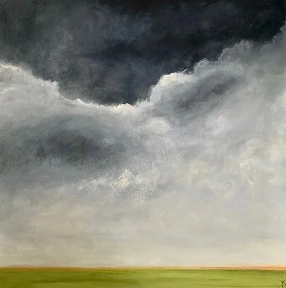 Each of us who lives here in beautiful Northumberland County gets to enjoy some pretty amazing skies.  The palette is at times astonishing, especially in early morning and in the evenings.  And sometimes, when something&rsquo;s brewing, you can see i