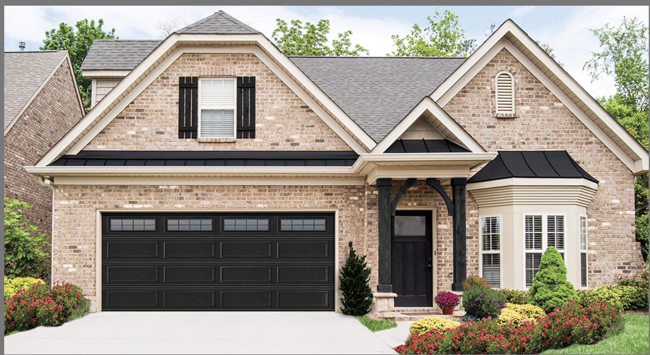 Wayne Dalton Classic Steel garage door (Models 9100–9605) with insulated panels