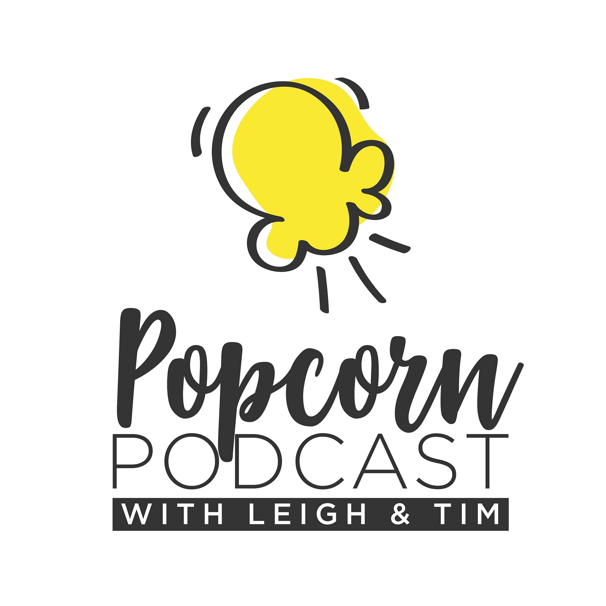Popcorn Podcast Logo