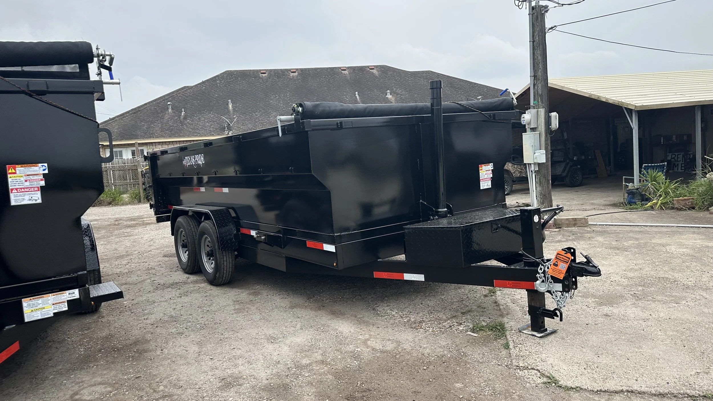 16'x7'x3’ Dump Trailer 16k