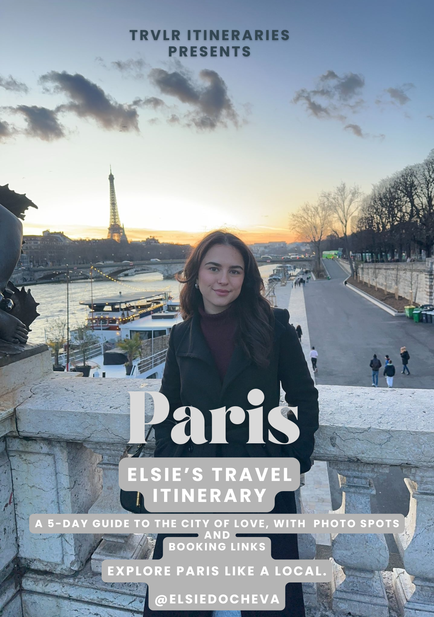Paris Itinerary - @elsiedocheva 🇫🇷