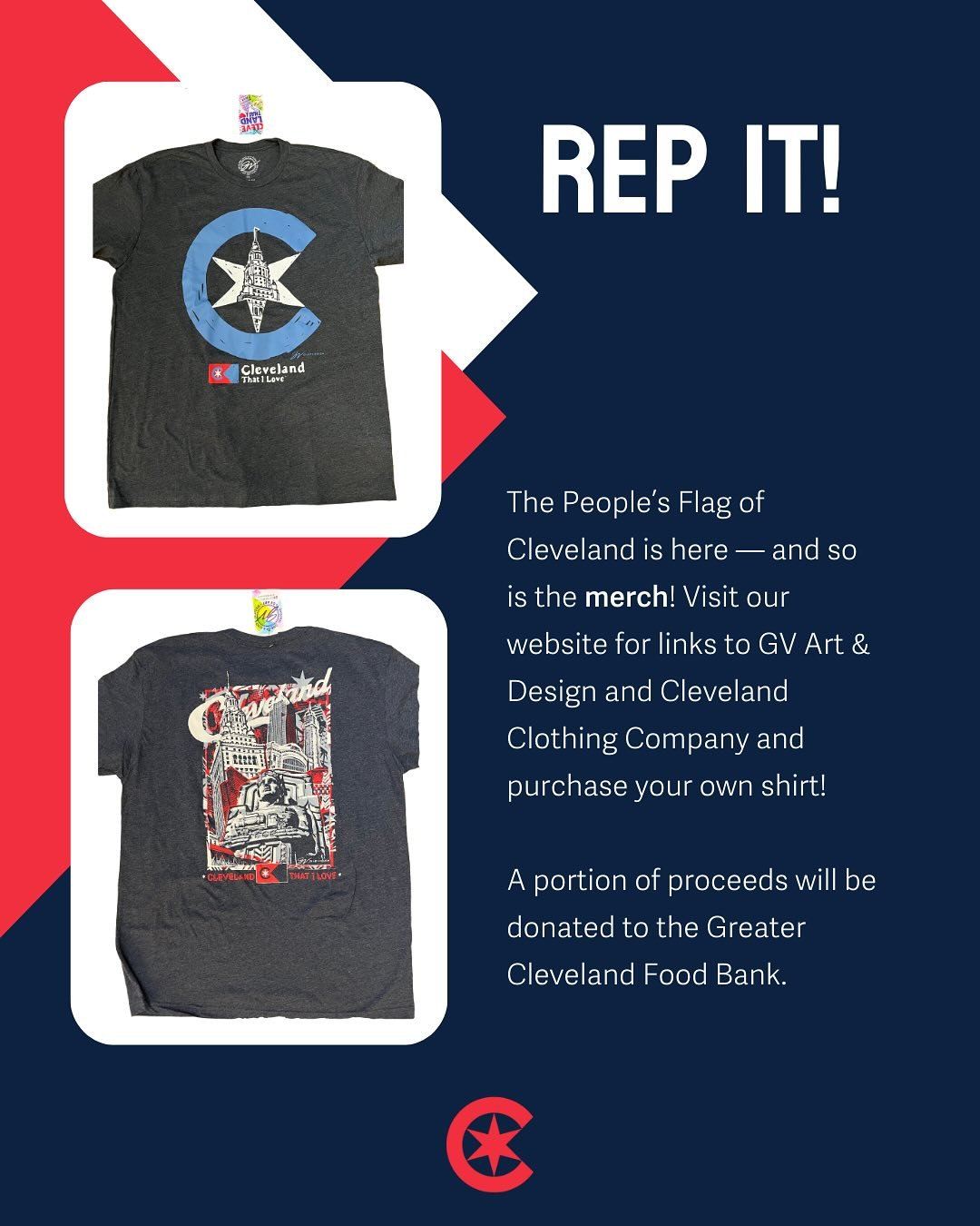 📢 Show Your Cleveland Pride with Official People&rsquo;s Flag Merchandise!

Cleveland, the People&rsquo;s Flag is here&mdash;and now you can wear it, fly it, and represent your city
with pride! 🎉

We&rsquo;ve partnered with GV Art + Design and Flag