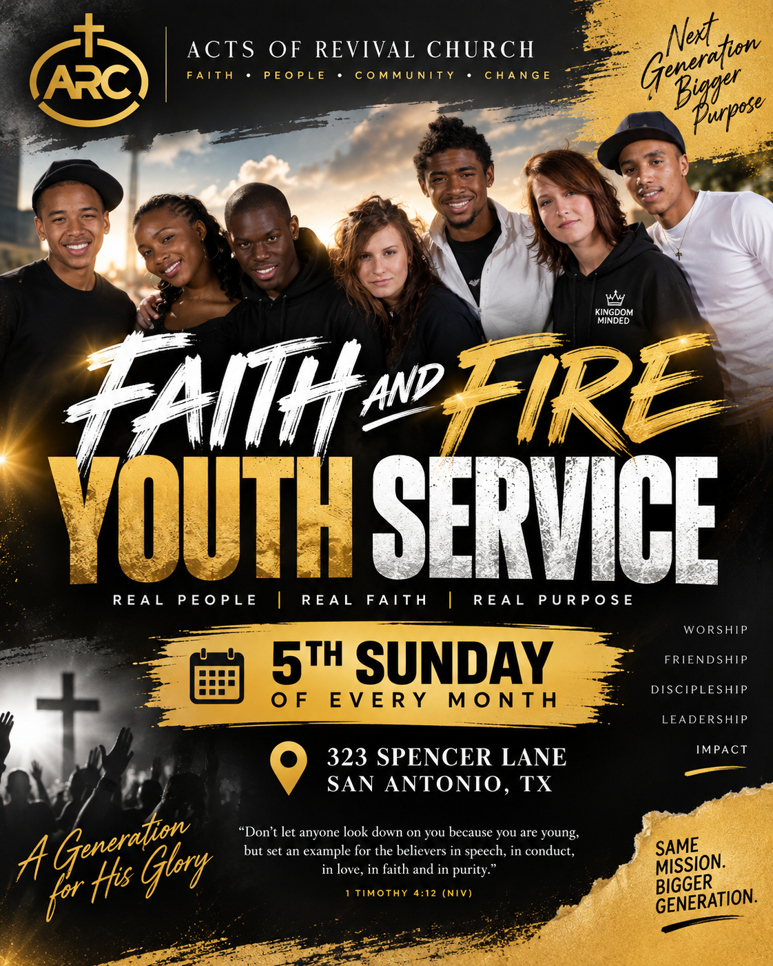 Acts of Revival Church ARC Youth Service