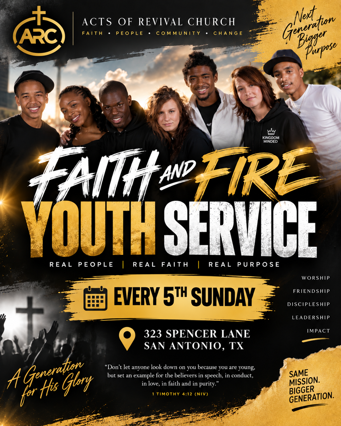 Acts of Revival Church ARC Youth Service