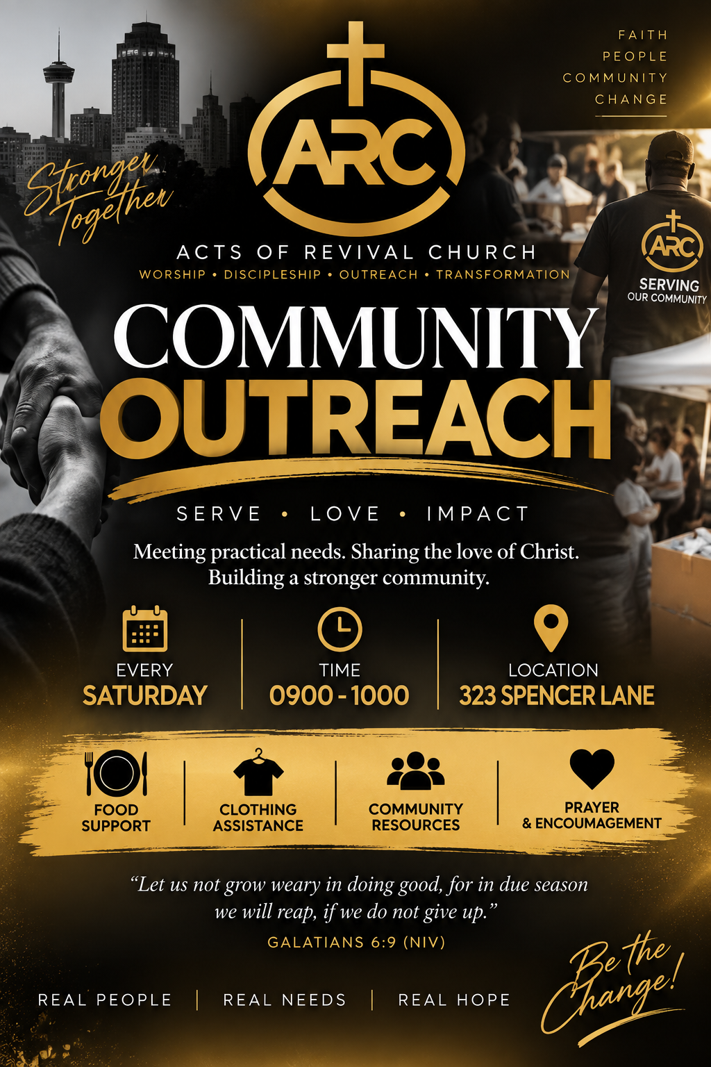 Act os Revival Church ARC Community Outreach