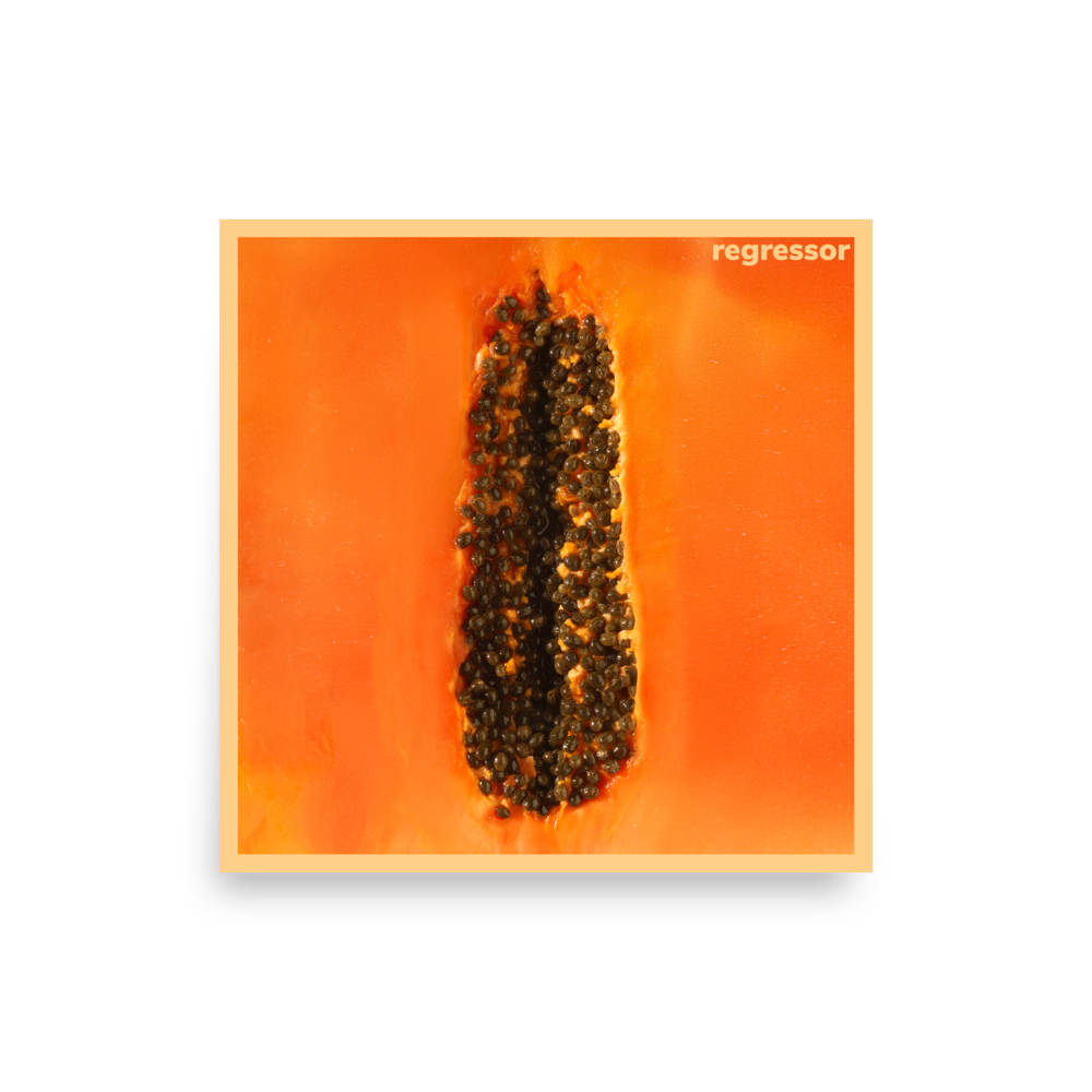 Honey Bomb Papaya Poster