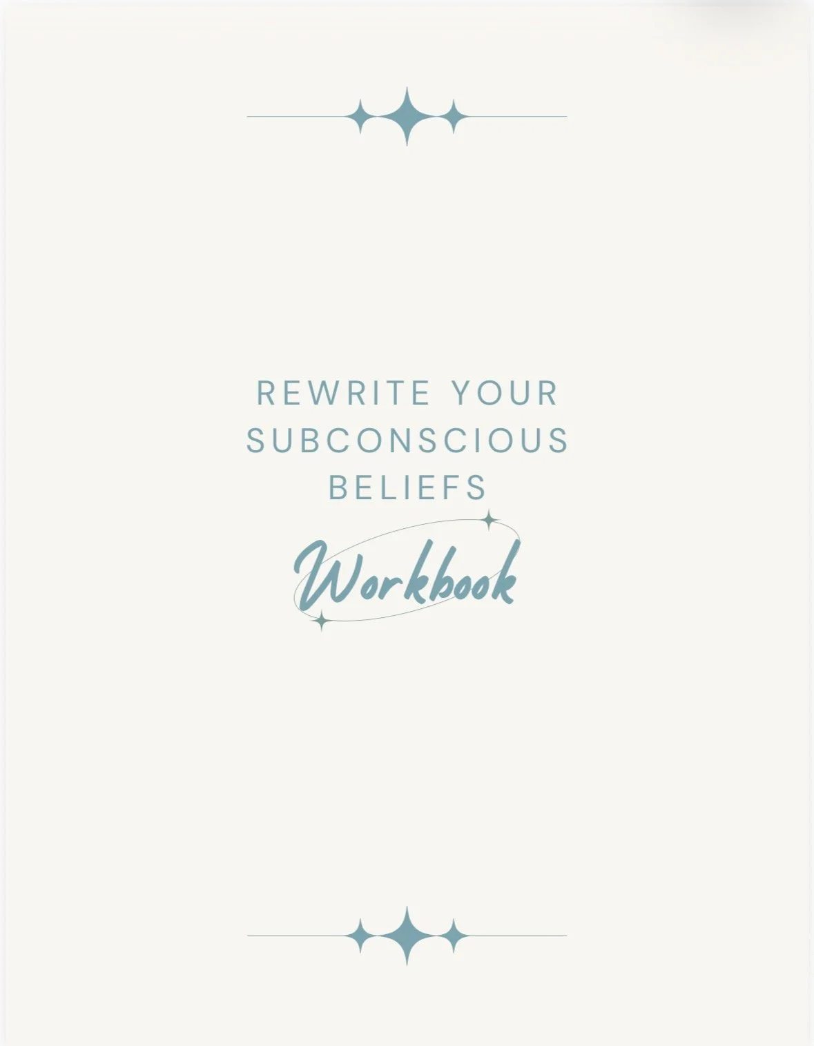 The free guide provided by Becca Morris, LPC, helps you change your unhelpful beliefs.