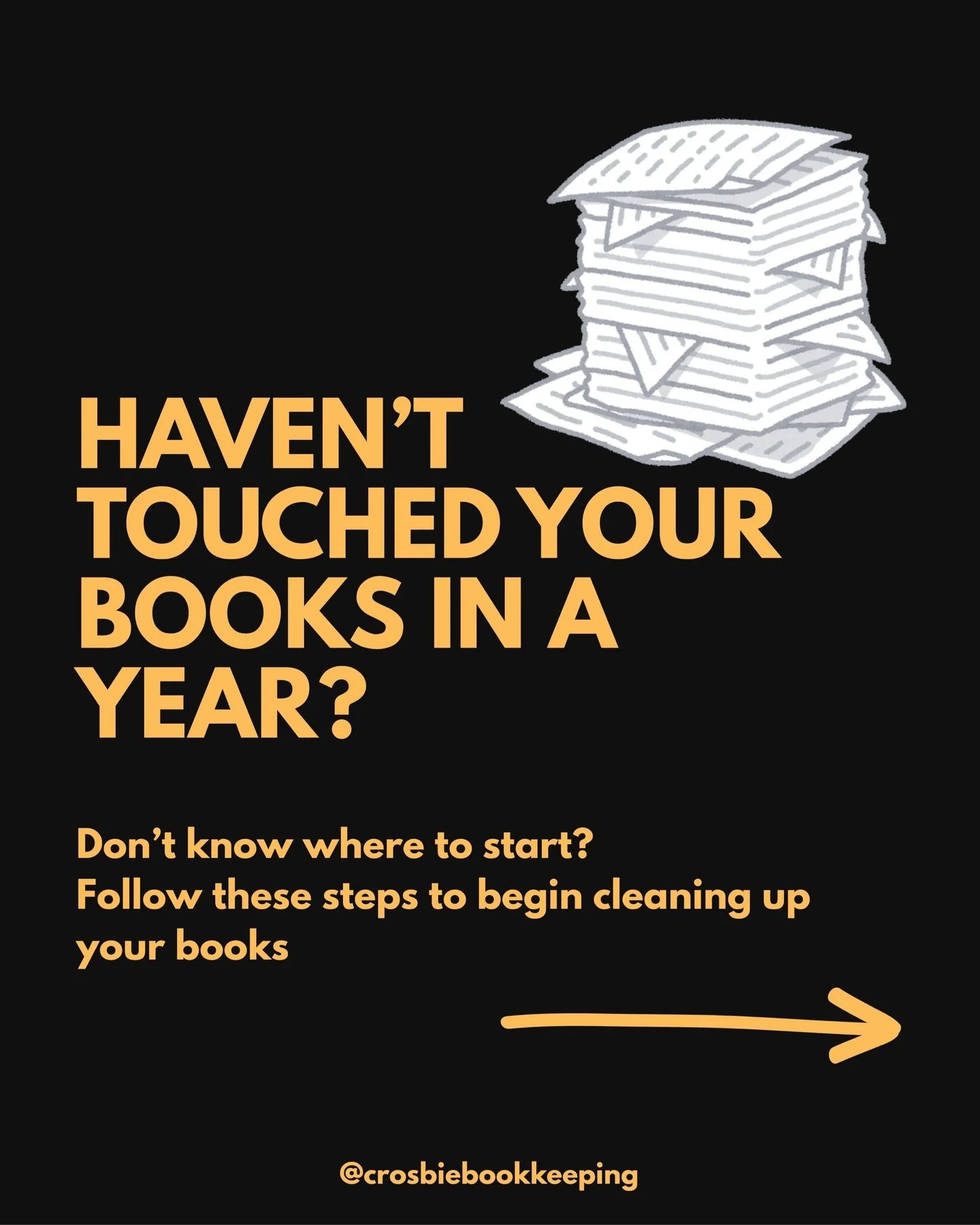 If you haven&rsquo;t touched your bookkeeping in months, or a full year, you&rsquo;re not failing. 
You&rsquo;re busy.

Most business owners fall behind because they are focused on serving clients, growing revenue, and keeping everything moving. The 