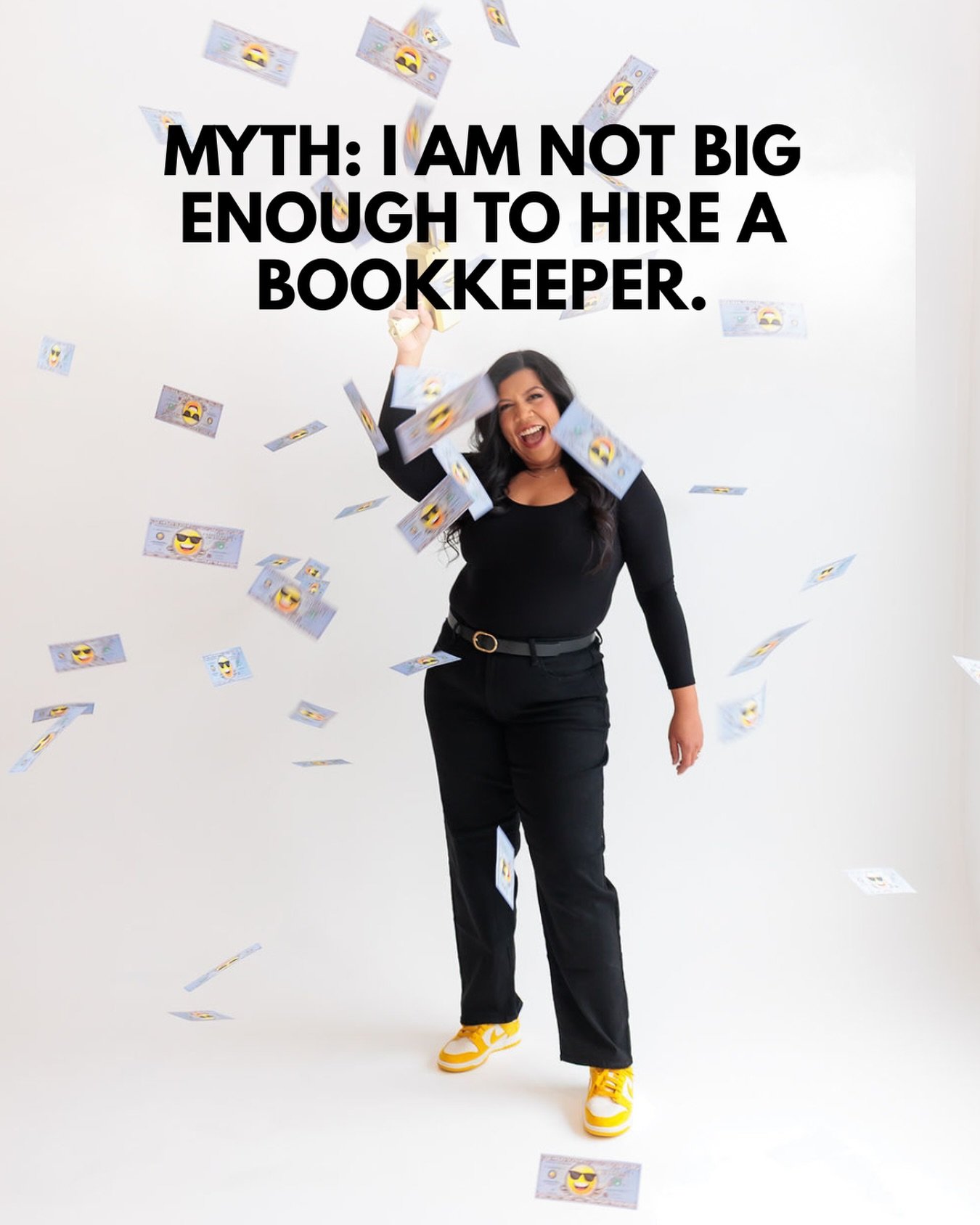 Truth: The best time to hire a bookkeeper is before things feel out of control.

If you are: &bull; Guessing how much money you make &bull; Mixing business and personal expenses &bull; Feeling stressed when money comes up &bull; Avoiding your account