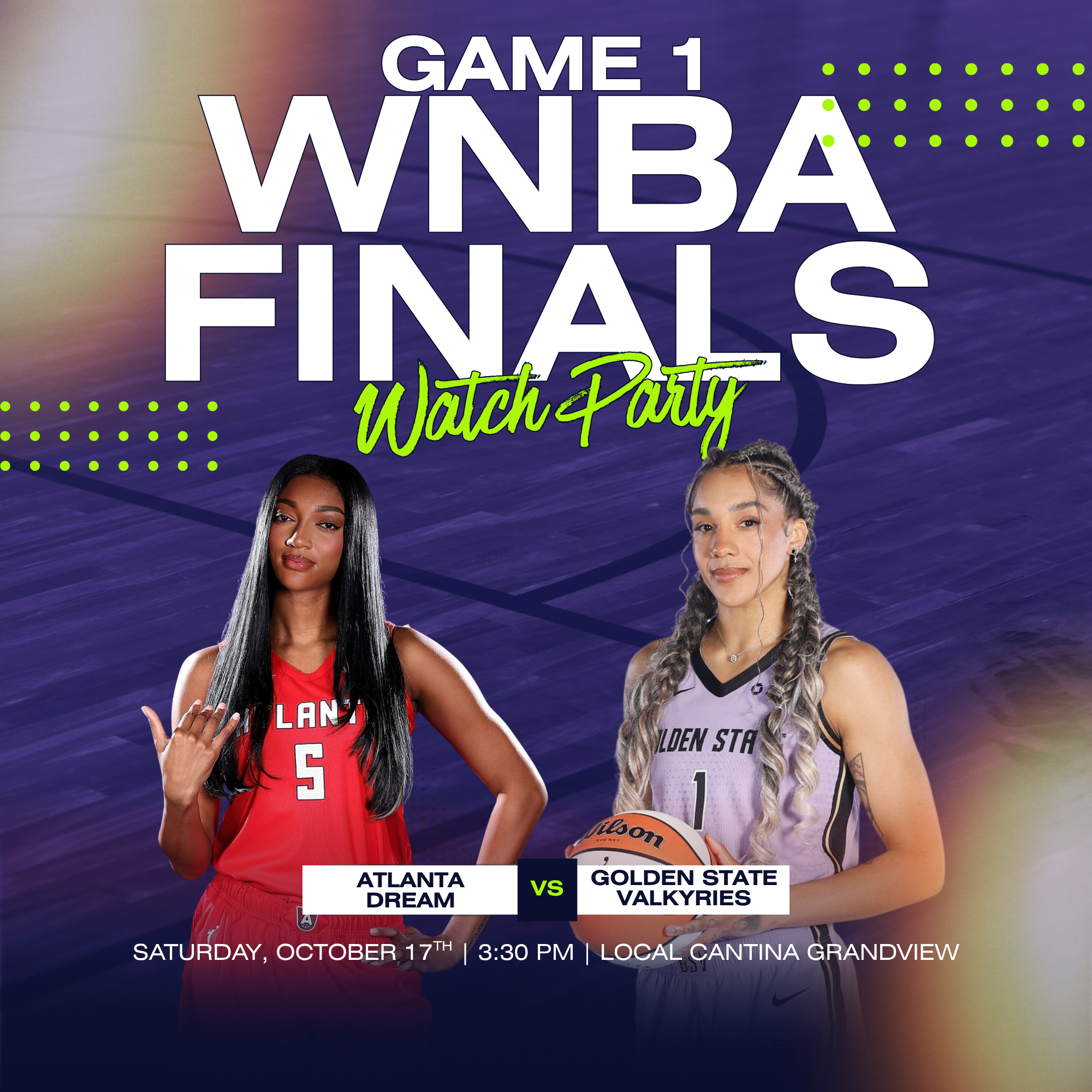 WNBA Finals Game 1 Watch Party