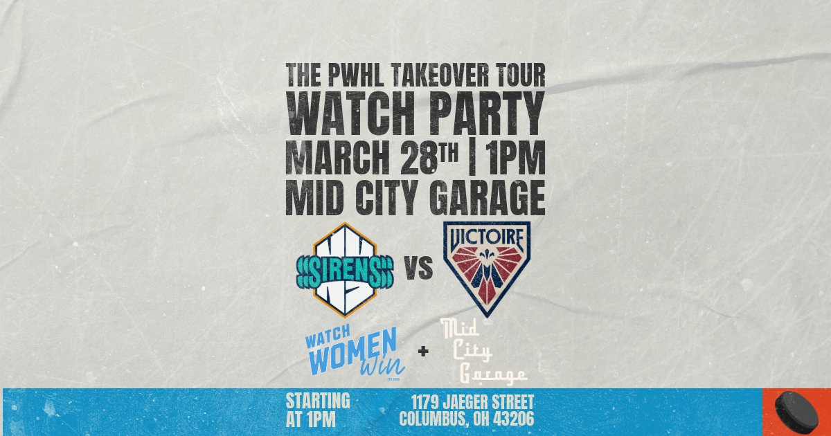 PWHL Takeover Tour Watch Party