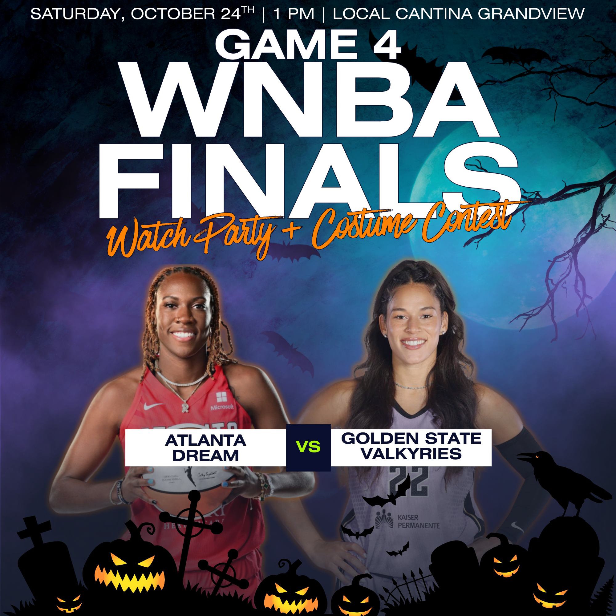 WNBA Finals Game 4 + Costume Contest