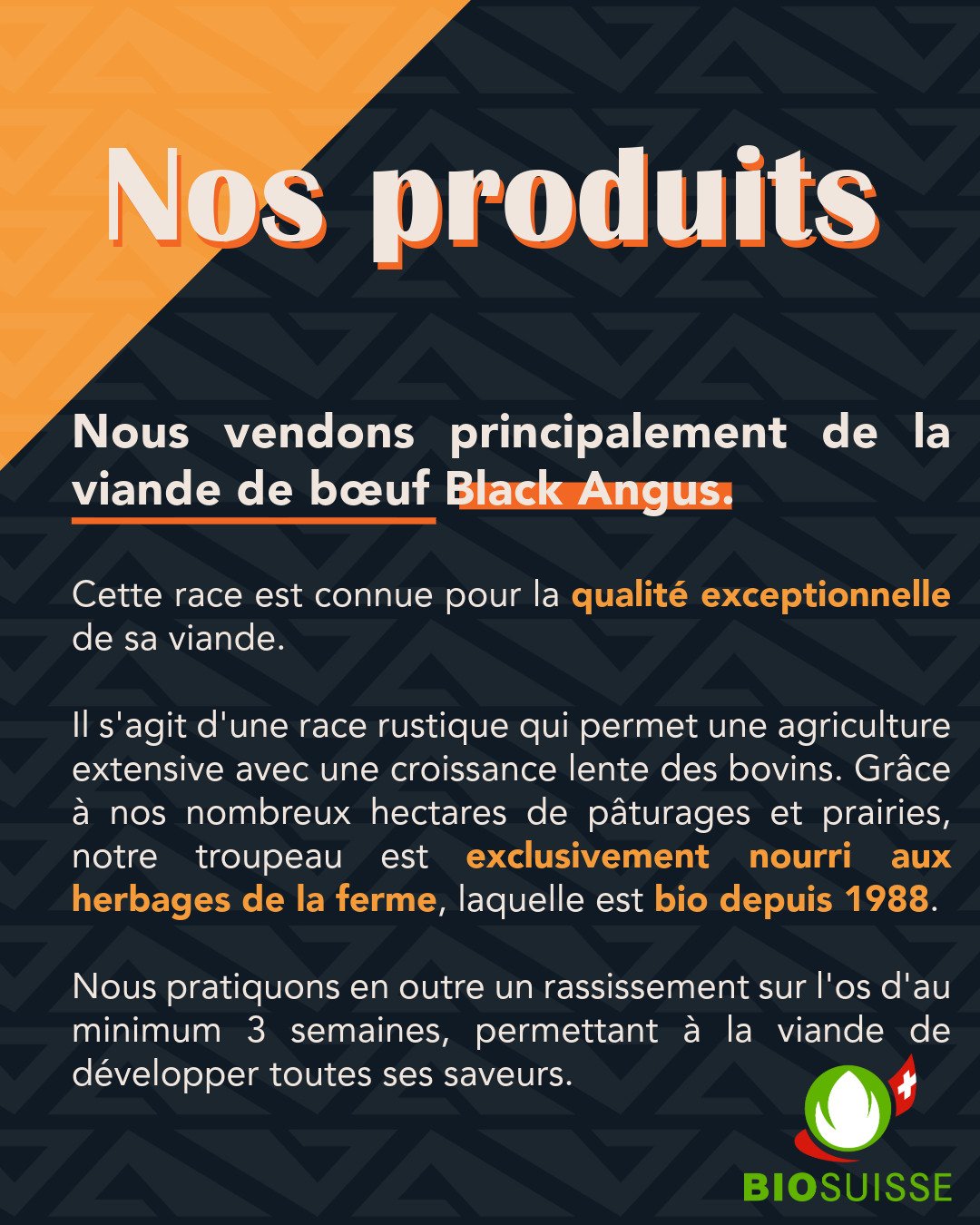 De la viande fra&icirc;che arrive tout bient&ocirc;t. Vous pouvez d'ores et d&eacute;j&agrave; la commander sur www.fermelavaux.ch/nos-produits. Les colis sont livr&eacute;s directement chez vous.