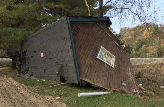 Gloria's nearby neighbor's house