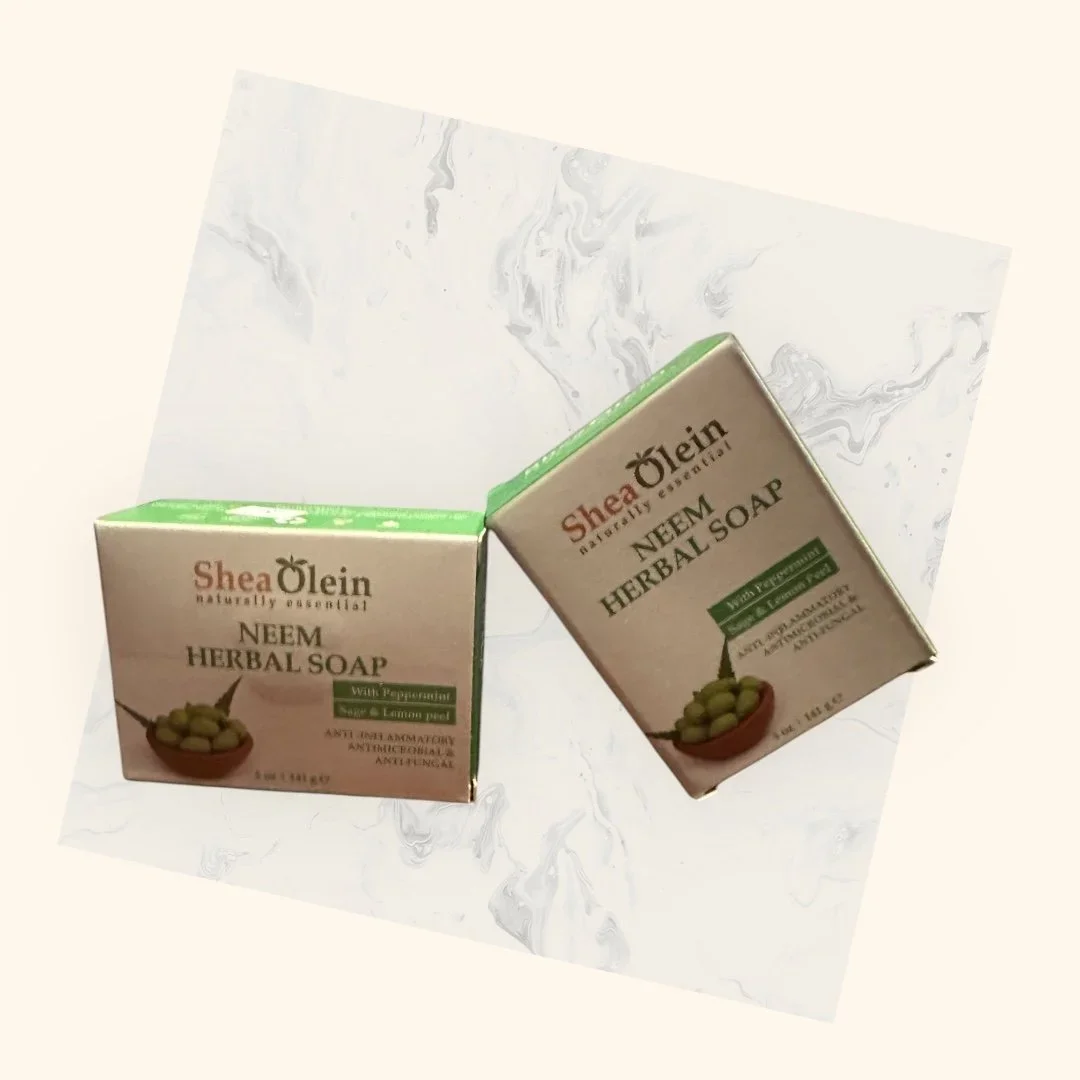Neem Herbal Soap with Peppermint, Sage & Lemon Peel