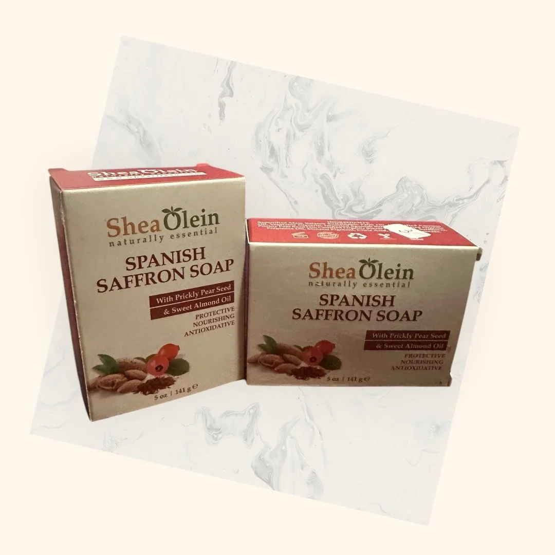 Spanish Saffron Soap with Prickly Pear Seed & Sweet Almond Oil