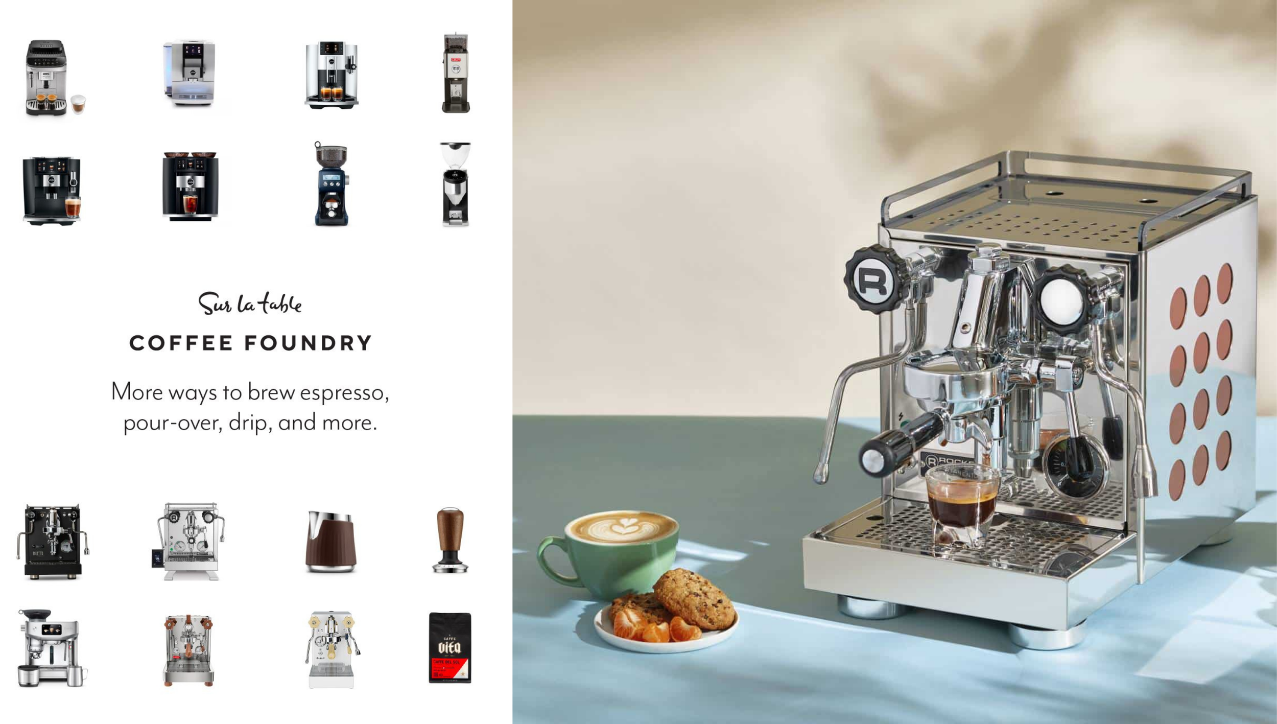 Sur La Table Elevates the At-Home Coffee Experience