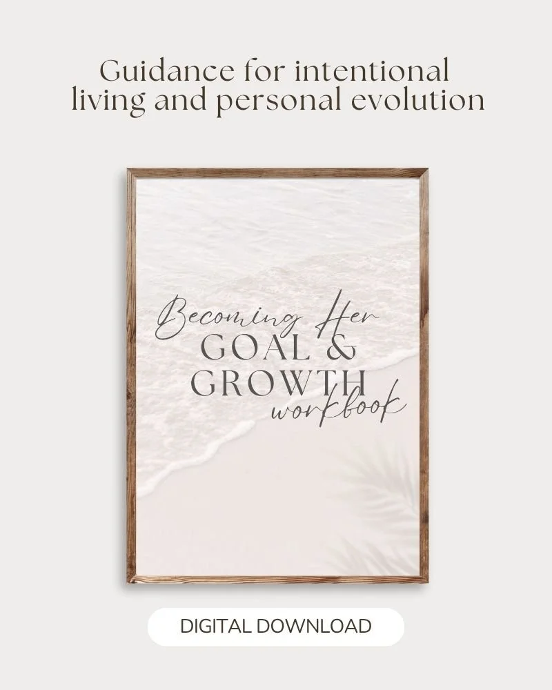 Becoming Her-Growth and Goal FULL workbook