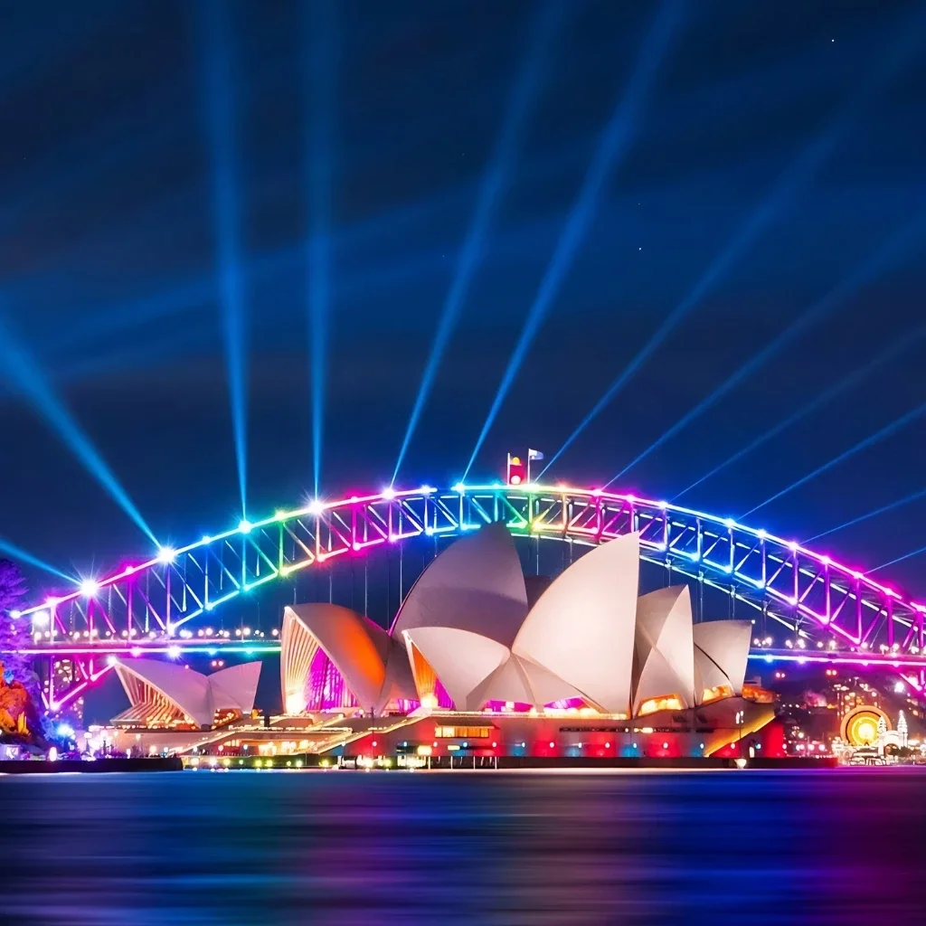 Vivid Sydney: Light Walk & Ferry Cruise