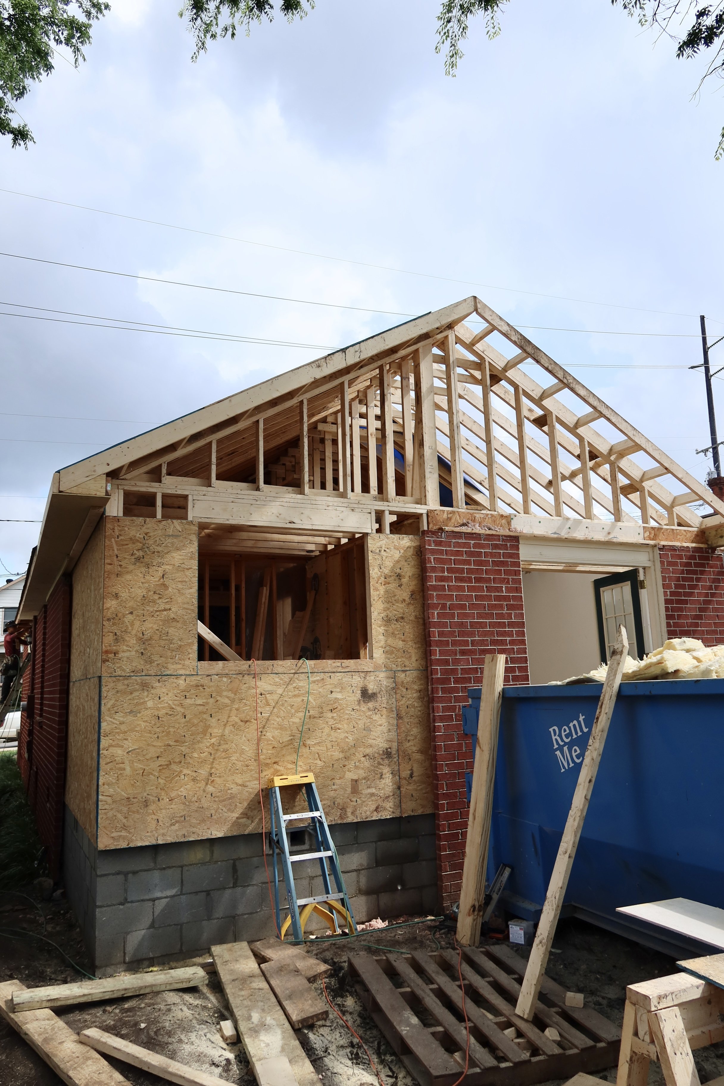 Custom home addition construction by licensed contractor