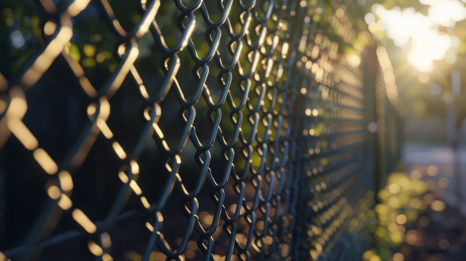 Chain link fencing with gates in Westchester County, NY.jpeg