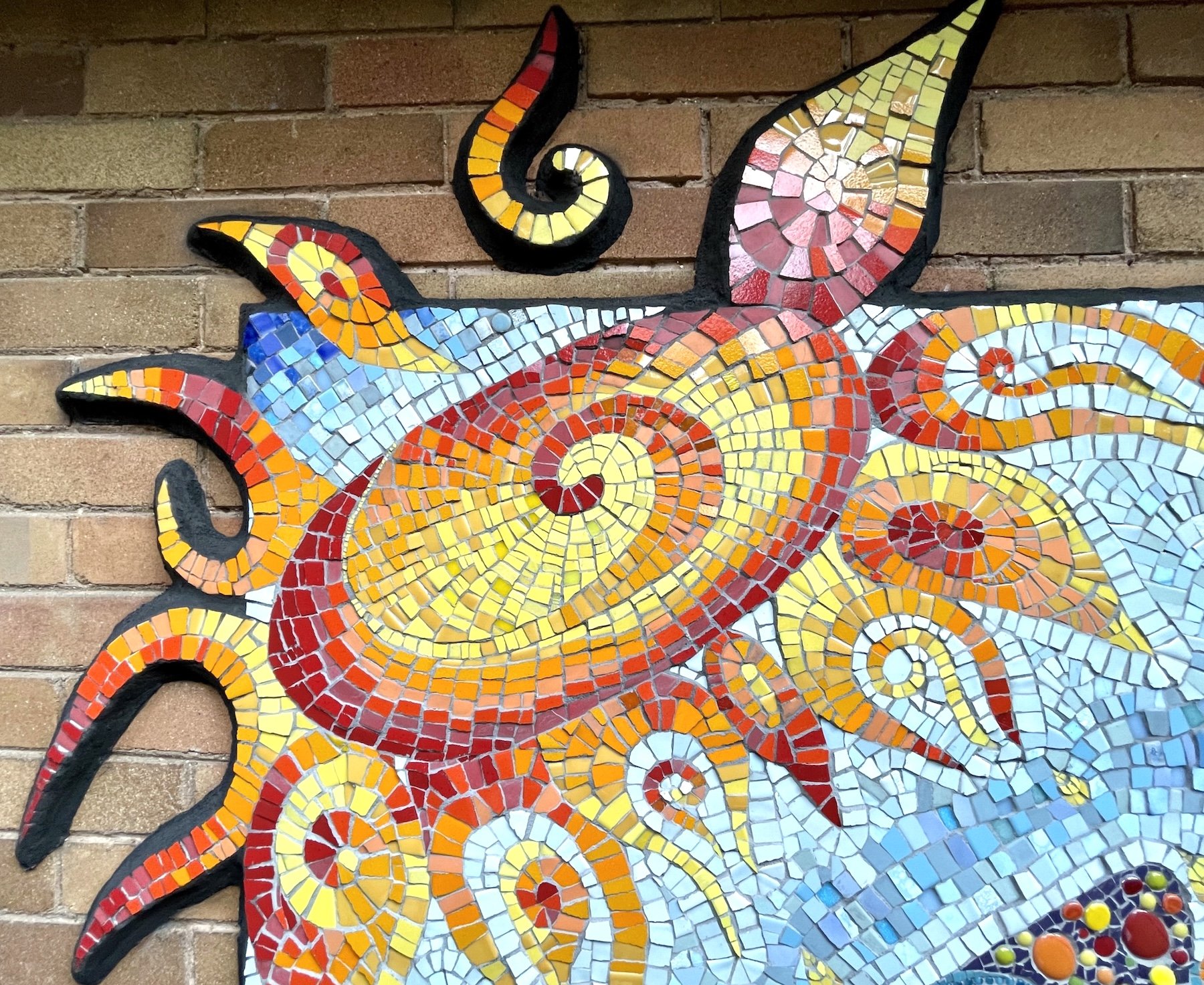Chameleon detail, Toronto, Ontario 2022