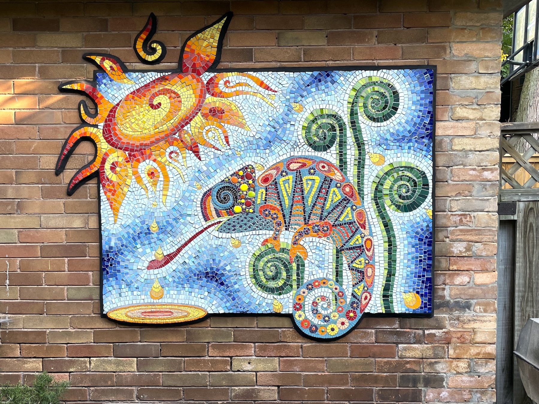 Chameleon, Toronto, Ontario 2022, 68"x58.5"