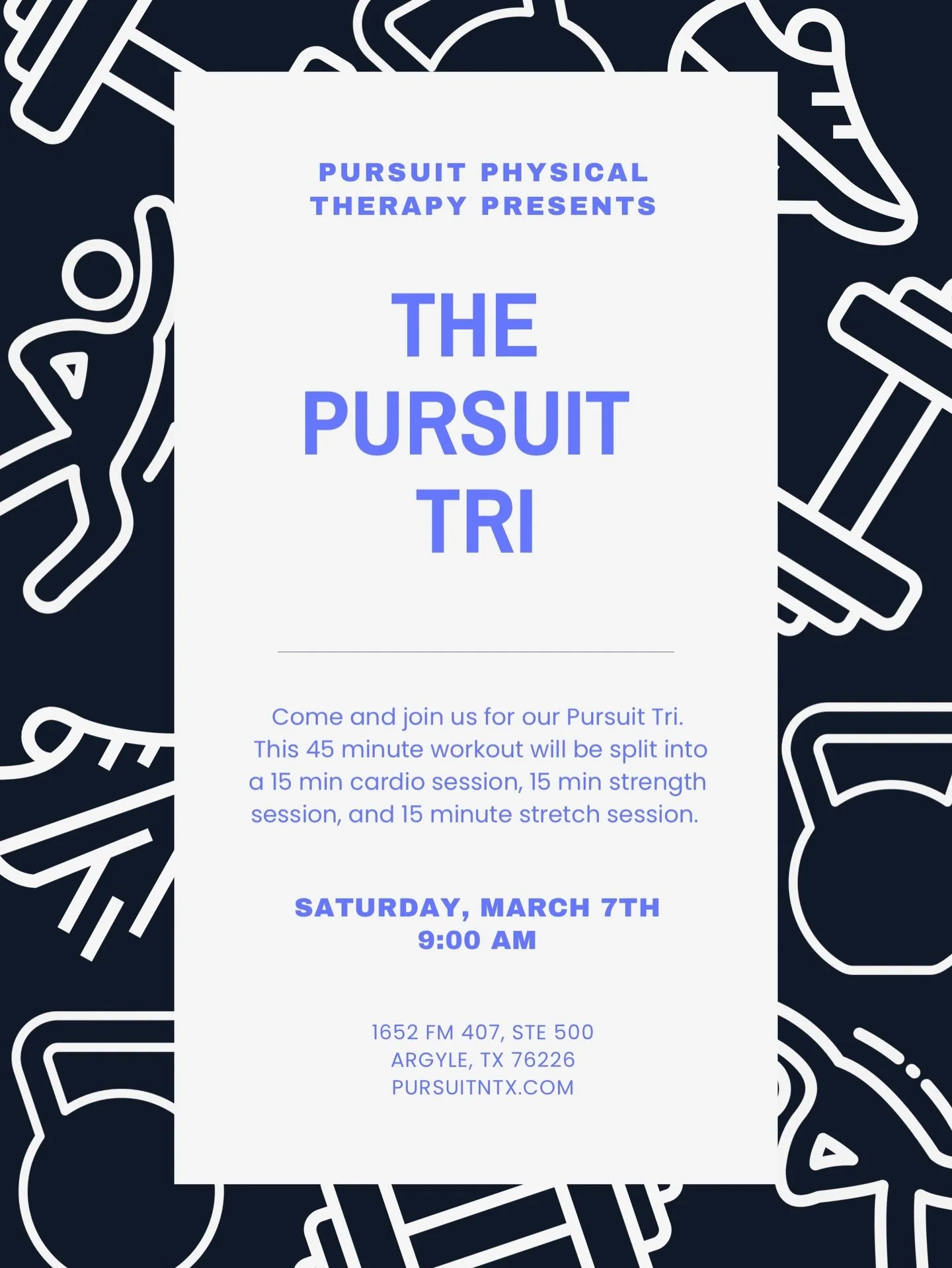 This Saturday at 9:00 am! Kick off your weekend right with a sweat and some guaranteed laughs.