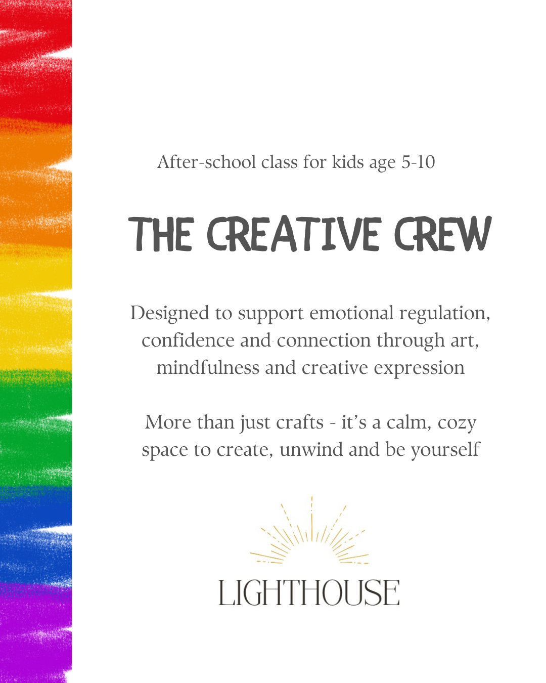 After-school Class: The Creative Crew