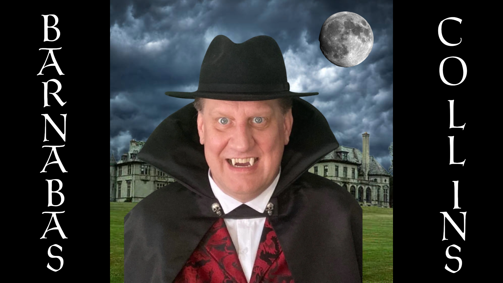 Barnabas Collins Interview with a Vampire &amp; Dezzy Experience Private Halloween Party for adults