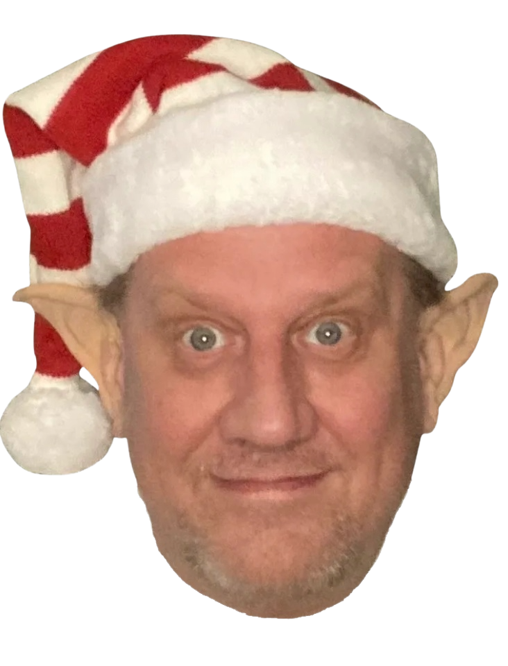 Christmas Magician Big Patrick as Belf