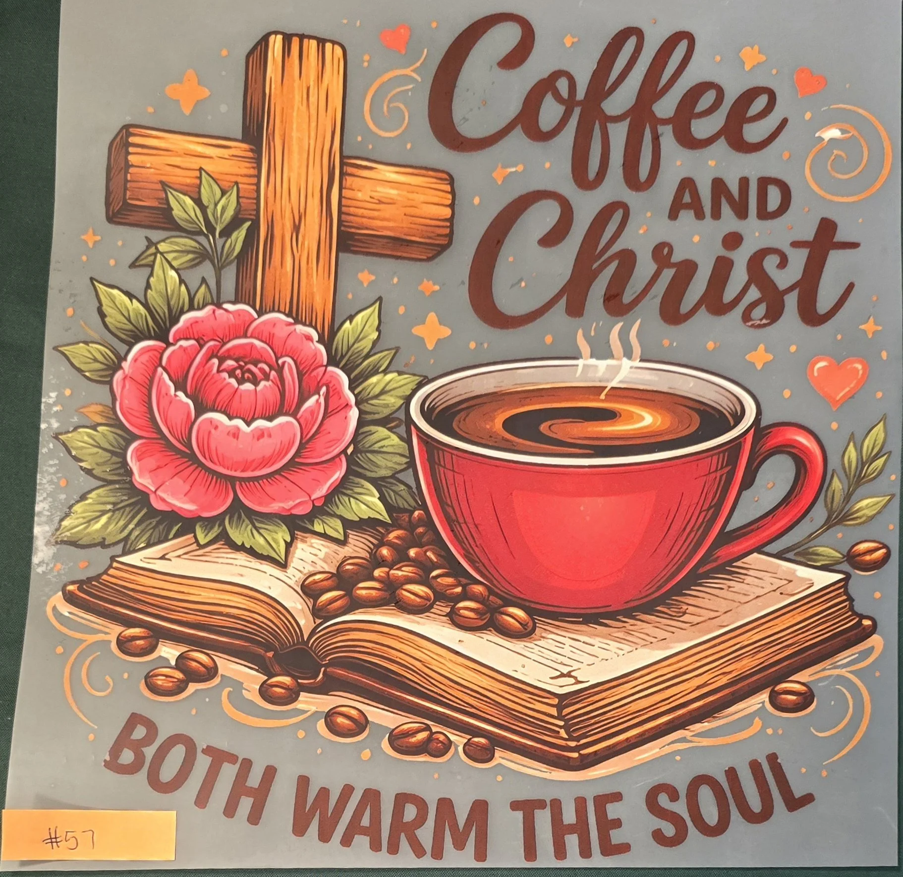 Coffee & Christ Adult T-Shirt (D57)
