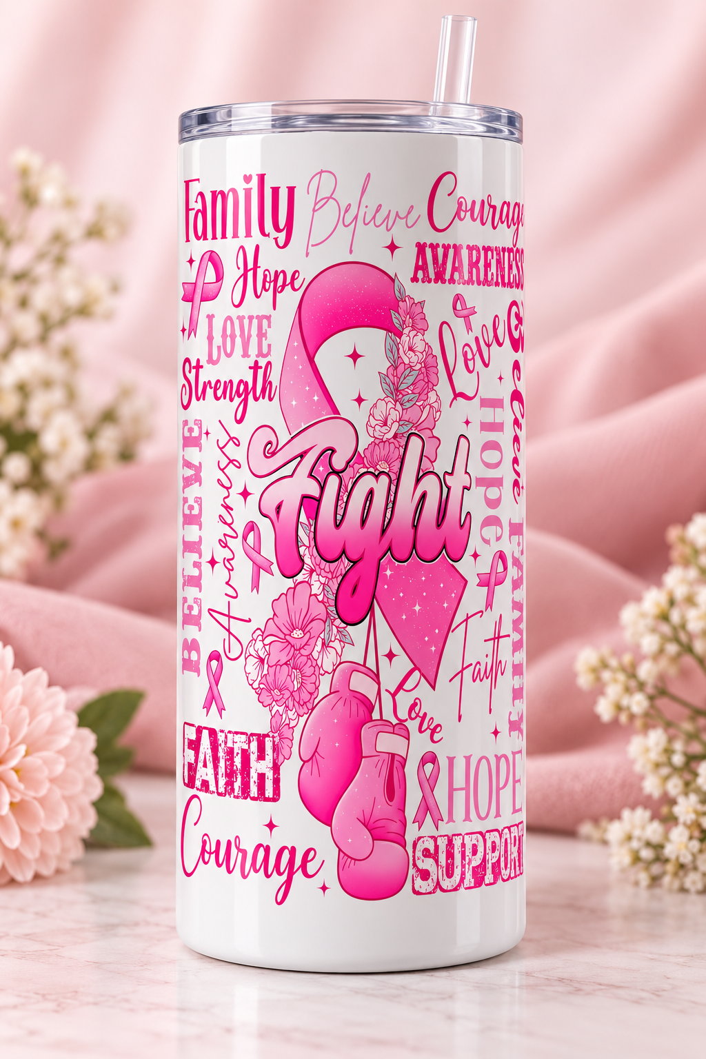 Breast Cancer Awareness 20oz Tumbler