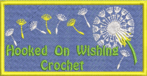 Hooked on Wishing Crochet Patch