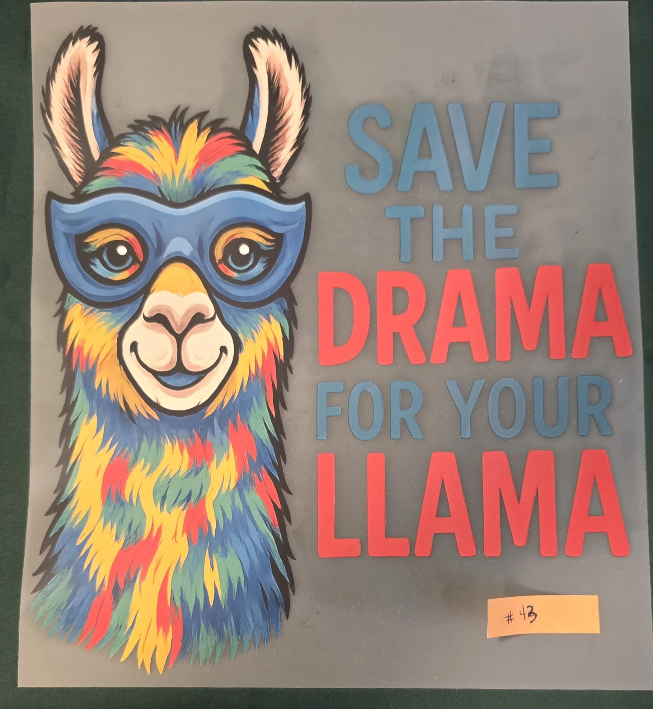 Save the Drama Adult T-Shirt (D43)