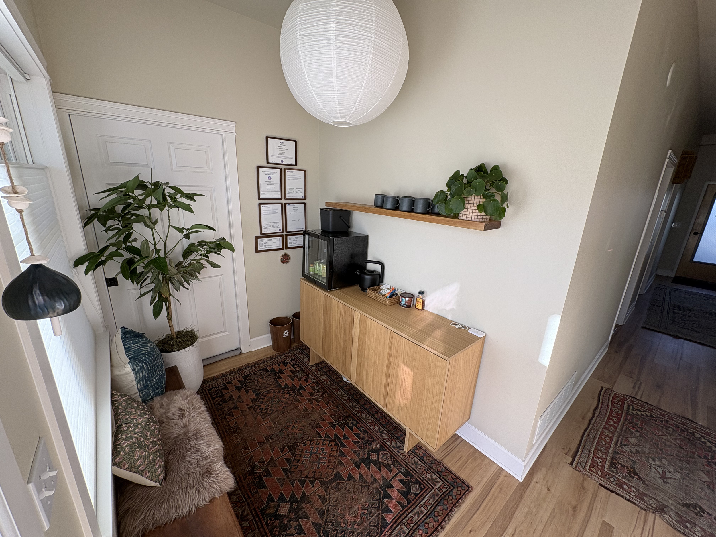 The Clearing Healing Center in Boulder, CO - Entry Way