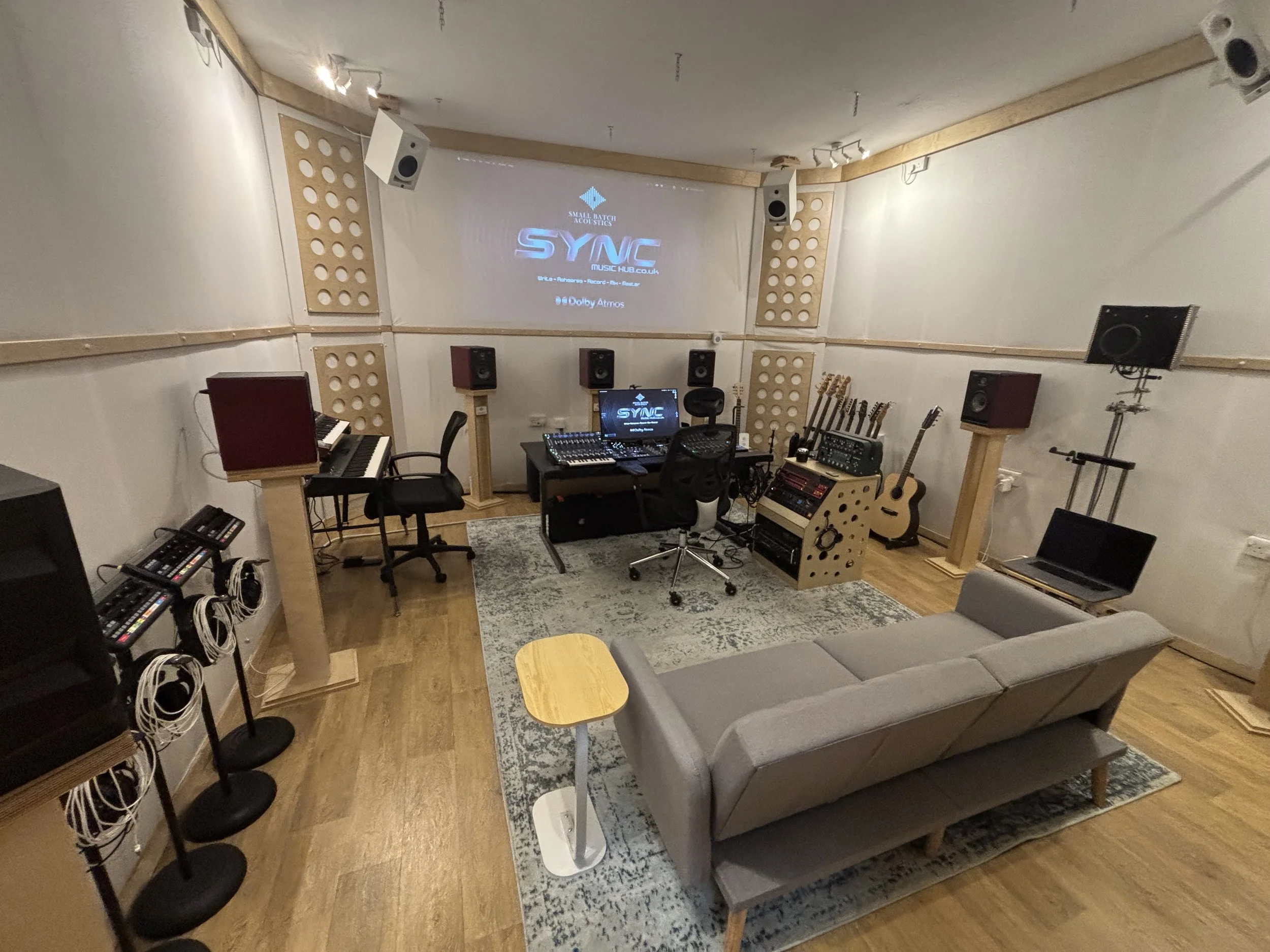 Dolby Atmos mixing room