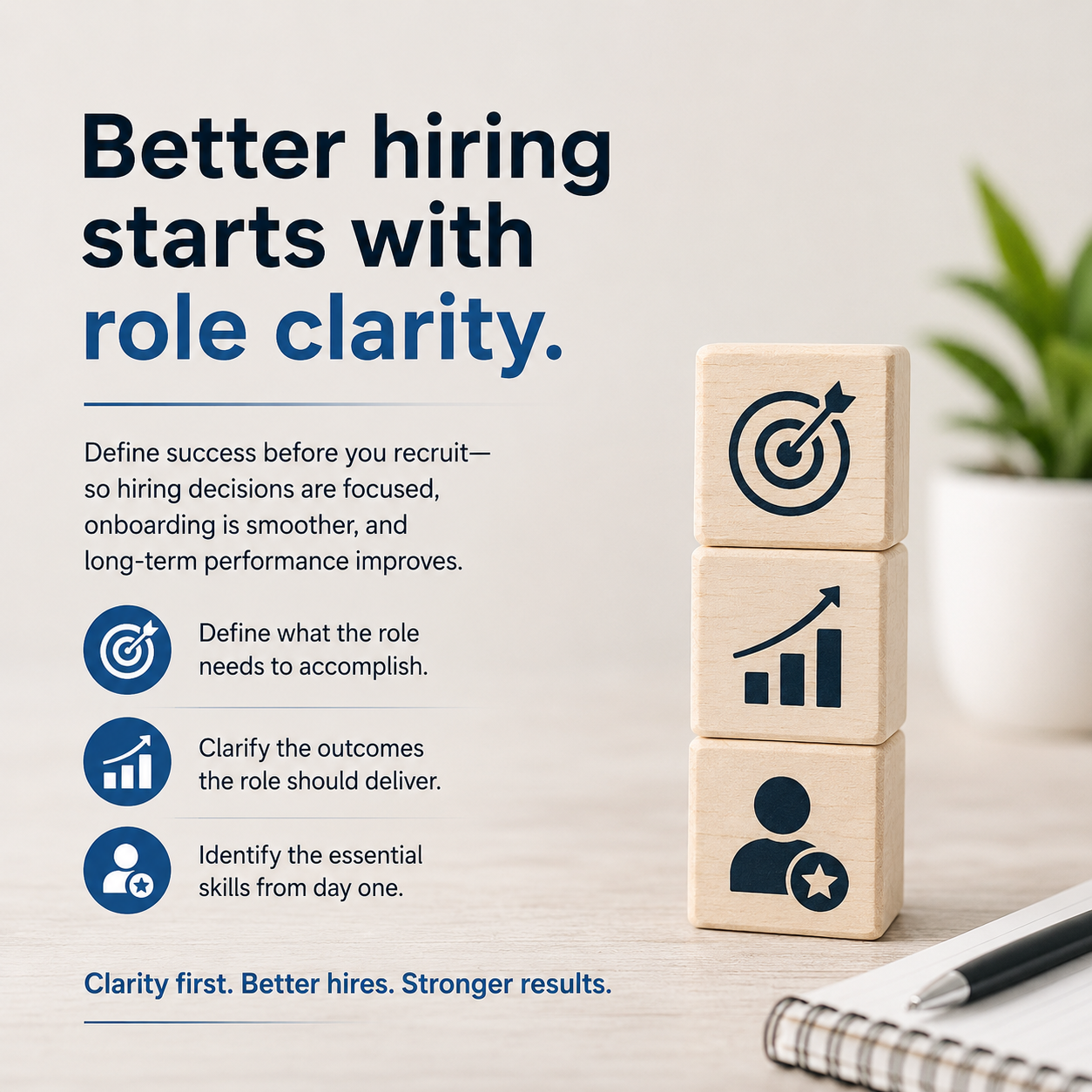 Better Hiring Starts with role clarity
