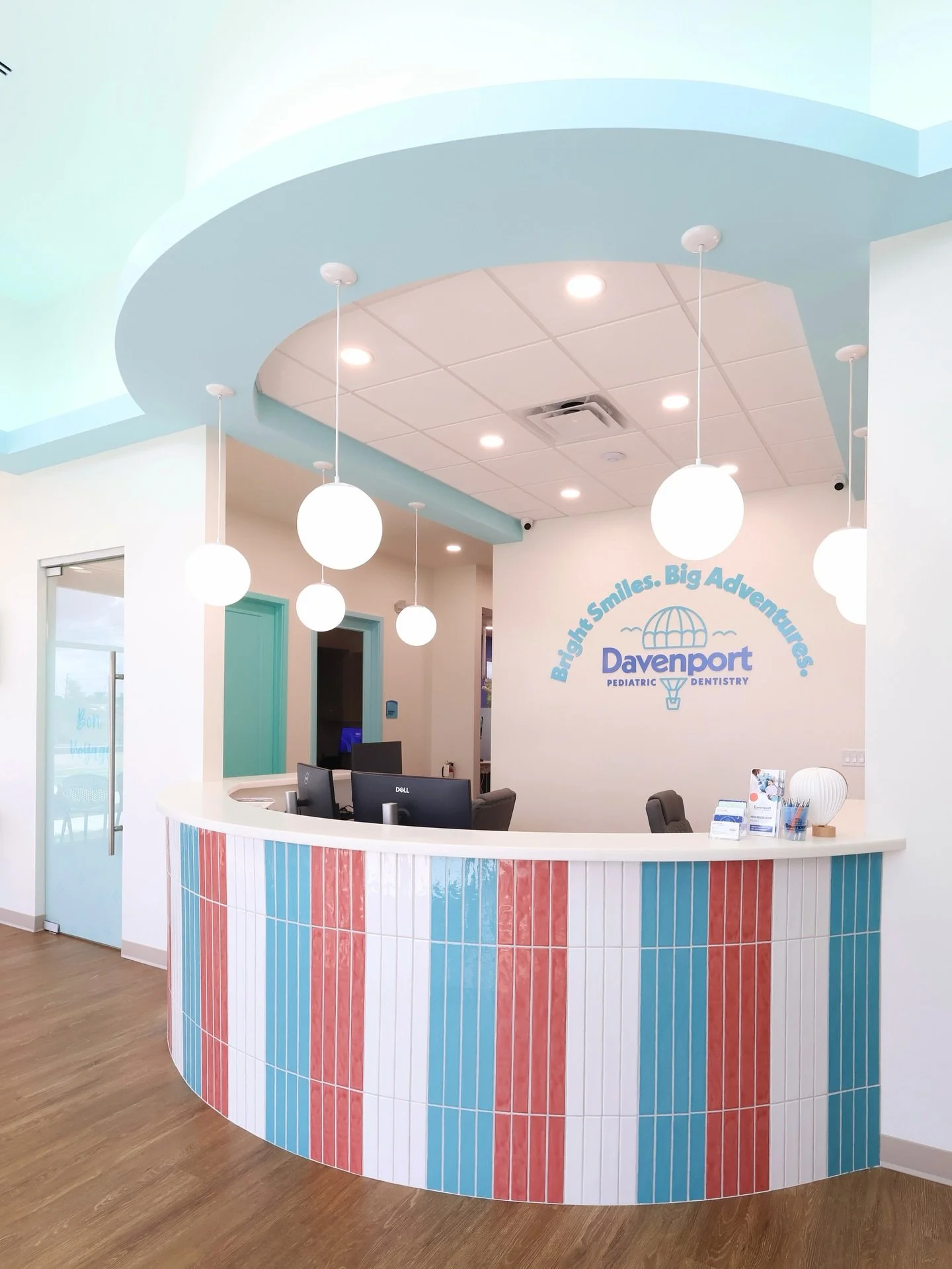 🌟Congratulations to Dr. Jones on the grand opening of @davenportpediatricdentistry !🌟

⛅️ Inspired by the motto &ldquo;Bright Smiles. Big Adventures.&rdquo;, this vibrant pediatric office was designed to create a fun, welcoming environment where ch
